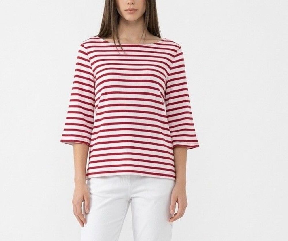We the free Striped sweater Women’s box back Size M free people oversize Red